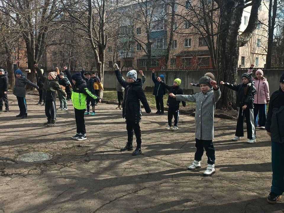 Утренняя зарядка.