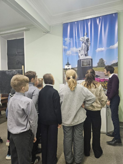 Посетили выставку в Узловском краеведческом музее.